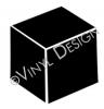 Cube Building Block vinyl decal